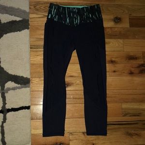 Lulu lemon navy blue leggings!